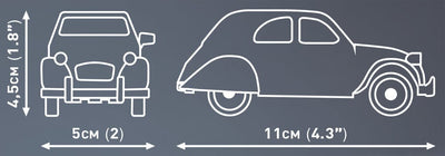 CITROEN 2CV Dolly 1985 - COBI 24513 - 85 bricks car Cobi 