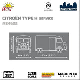 Citroen Service Type H brick model - COBI 24632 - 185 bricks car COBI 