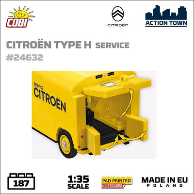 Citroen Service Type H brick model - COBI 24632 - 185 bricks car COBI 