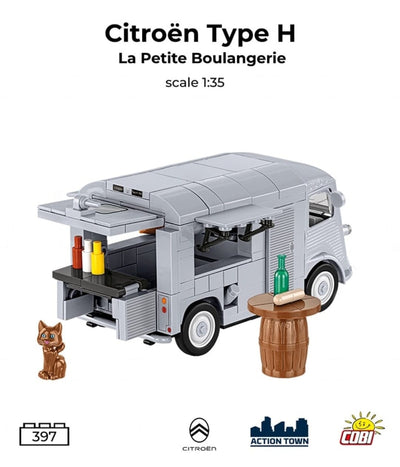 Citroen Type H. French bakery brick model - COBI 24633 - 397 bricks car COBI 