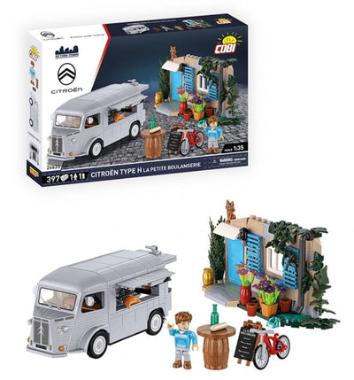 Citroen Type H. French bakery brick model - COBI 24633 - 397 bricks car COBI 