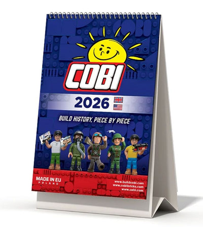 COBI 2026 Calendar Book Cobi 