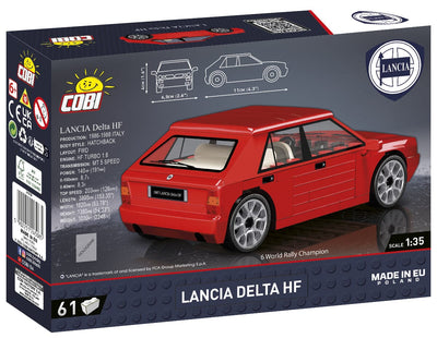 COBI Lancia Delta HF brick model car - COBI 24508 - 61 bricks car Cobi 
