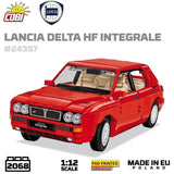 COBI Lancia Delta HF Intg. brick model car - COBI 24357 - 2068 bricks car Cobi 