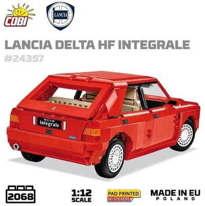 COBI Lancia Delta HF Intg. brick model car - COBI 24357 - 2068 bricks car Cobi 