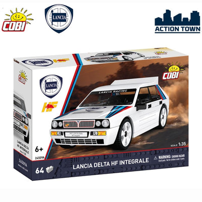 COBI Lancia Delta HF Intg. brick model car - COBI 24509a - 64 bricks car Cobi 