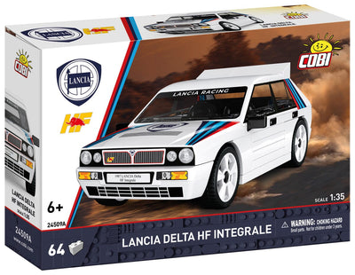 COBI Lancia Delta HF Intg. brick model car - COBI 24509A - 64 bricks car Cobi 