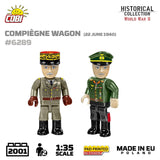 Compiegne wagon brick model 1940 - COBI 6289 - 2030 bricks Toys & Games Cobi 