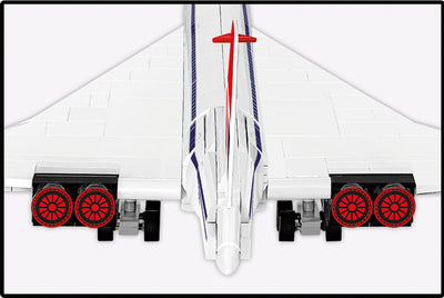 Concorde G-BBDG brick plane model - COBI 1689 - 520 bricks Planes Cobi 