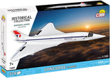 Concorde G-BBDG brick plane model - COBI 1689 - 520 bricks Planes Cobi 