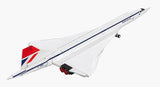 Concorde G-BBDG brick plane model - COBI 1689 - 520 bricks Planes Cobi 