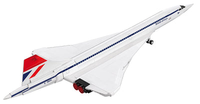 Concorde G-BBDG brick plane model - COBI 1689 - 520 bricks Planes Cobi 