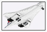 Concorde G-BBDG brick plane model - COBI 1689 - 520 bricks Planes Cobi 