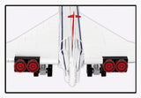 Concorde G-BBDG brick plane model - COBI 1689 - 520 bricks Planes Cobi 