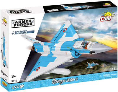 Dassault Mirage 2000-5F brick plane model - COBI 5917 - 494 bricks Planes Cobi 