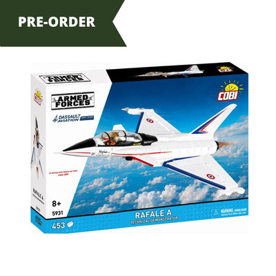 Dassault Rafale 1st flight (40th anniversary) brick plane model - COBI 5931 - 441 bricks Planes Cobi 