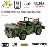 Dodge WC-56 - COBI 3111 - 202 brick command car car Cobi 