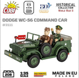 Dodge WC-56 - COBI 3111 - 202 brick command car car Cobi 