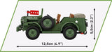 Dodge WC-56 - COBI 3111 - 208 brick command car car Cobi 