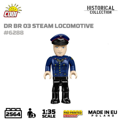 DR BR 03 Steam Locomotive brick model - COBI 6288 - 2560 bricks Toys & Games Cobi 