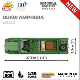 DUKW Amphibia- COBI 3110 - 508 brick amphibious car car Cobi 