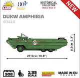 DUKW Amphibia- COBI 3110 - 508 brick amphibious car car Cobi 