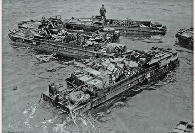 DUKW Amphibia- COBI 3110 - 516 brick amphibious car car Cobi 