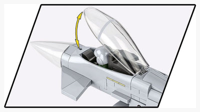 Eurofighter Typhoon (Germany) brick plane model - COBI 5848 - 644 bricks Planes Cobi 