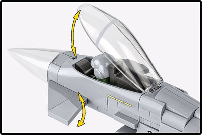 Eurofighter Typhoon (Germany) brick plane model - COBI 5848A - 675 bricks Planes Cobi 