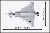 Eurofighter Typhoon (Germany) brick plane model - COBI 5848A - 675 bricks Planes Cobi 