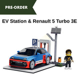 EV Station & Renault 5 Turbo 3E car brick model - COBI 24682 - 238 bricks car Cobi 
