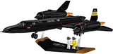 Executive Edition Lockheed SR-71 Blackbird brick aircraft model - COBI 5890 - 1379 bricks Planes Cobi 