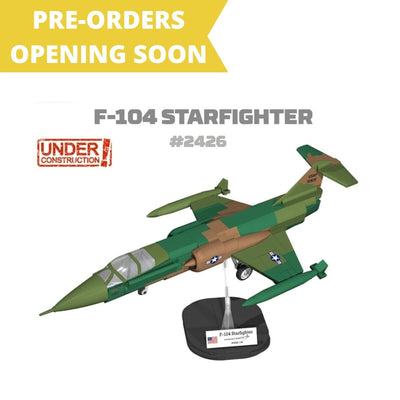 F-104 Starfighter plane brick model - COBI 2426 - 430 bricks Planes Cobi 