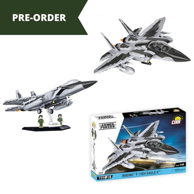 F-15EX Eagle II plane brick model - COBI 5900- 739 bricks Planes Cobi 