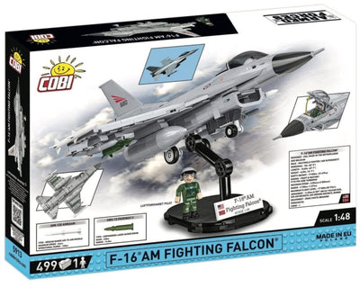 F-16 AM Fighting Falcon brick plane model - COBI 5913 - 499 bricks Planes Cobi 