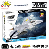 F-16 AM Fighting Falcon plane brick model - COBI 5893 - 500 bricks Planes Cobi 