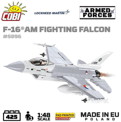 F-16 AM Fighting Falcon plane brick model - COBI 5896 - 425 bricks Planes Cobi 