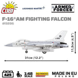 F-16 AM Fighting Falcon plane brick model - COBI 5896 - 425 bricks Planes Cobi 