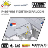 F-16 AM Fighting Falcon plane brick model - COBI 5896 - 425 bricks Planes Cobi 