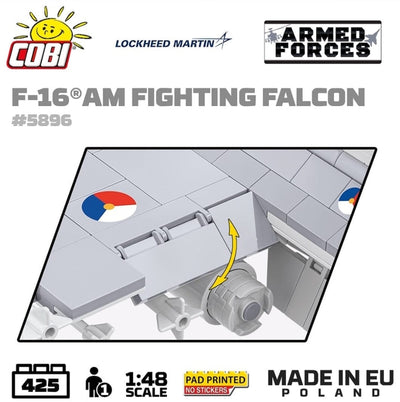 F-16 AM Fighting Falcon plane brick model - COBI 5896 - 425 bricks Planes Cobi 