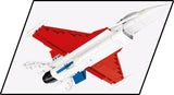 F-16 (YF-16) Fighting Falcon plane brick model - COBI 5892 - 373 bricks First Flight Edition 1974 Planes Cobi 