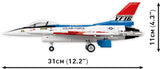 F-16 (YF-16) Fighting Falcon plane brick model - COBI 5892 - 373 bricks First Flight Edition 1974 Planes Cobi 