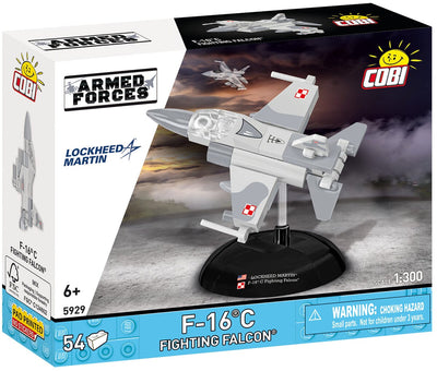 F-16C Fighting Falcon brick plane model - COBI 5929 - 54 bricks Planes Cobi 