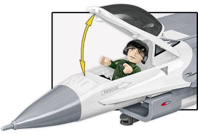 F-16C Fighting Falcon (Polish Version) brick plane model - COBI 5910 - 460 bricks Planes Cobi 