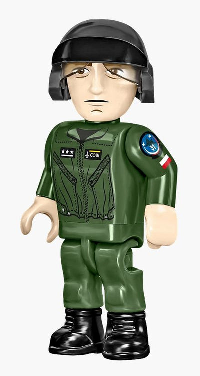 F-16C Fighting Falcon (Polish Version) brick plane model - COBI 5910 - 460 bricks Planes Cobi 