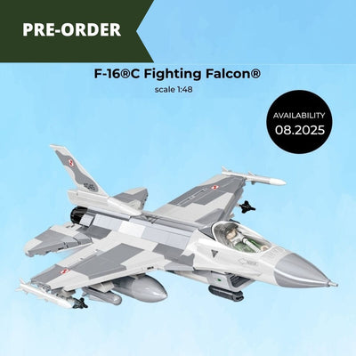 F-16C Fighting Falcon (Polish Version) brick plane model - COBI 5910 - 460 bricks Planes Cobi 
