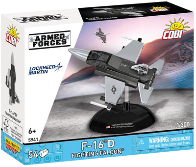 F-16D Fighting Falcon plane brick model - COBI 5941 - 54 bricks Planes Cobi 