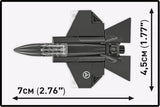 F-35A Lightning II brick plane model - COBI 5940 - 46 bricks Planes Cobi 