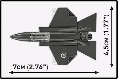 F-35A Lightning II brick plane model - COBI 5940 - 46 bricks Planes Cobi 
