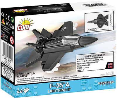 F-35A Lightning II brick plane model - COBI 5940 - 46 bricks Planes Cobi 
